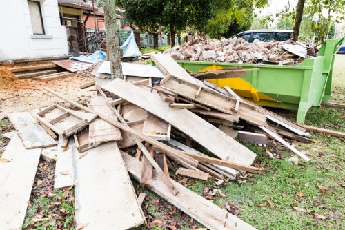 House clearance team at work in Millhill