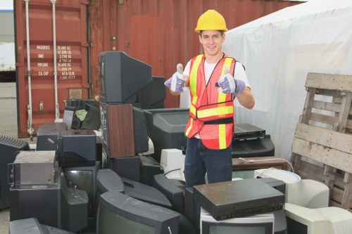 Business waste removal services in Millhill office